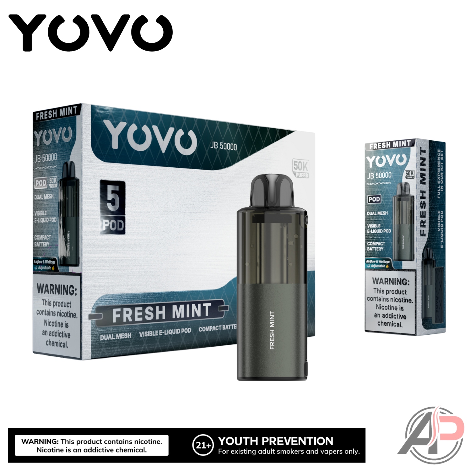 Yovo JB50000 Puffs Disposable Vape Device Kit