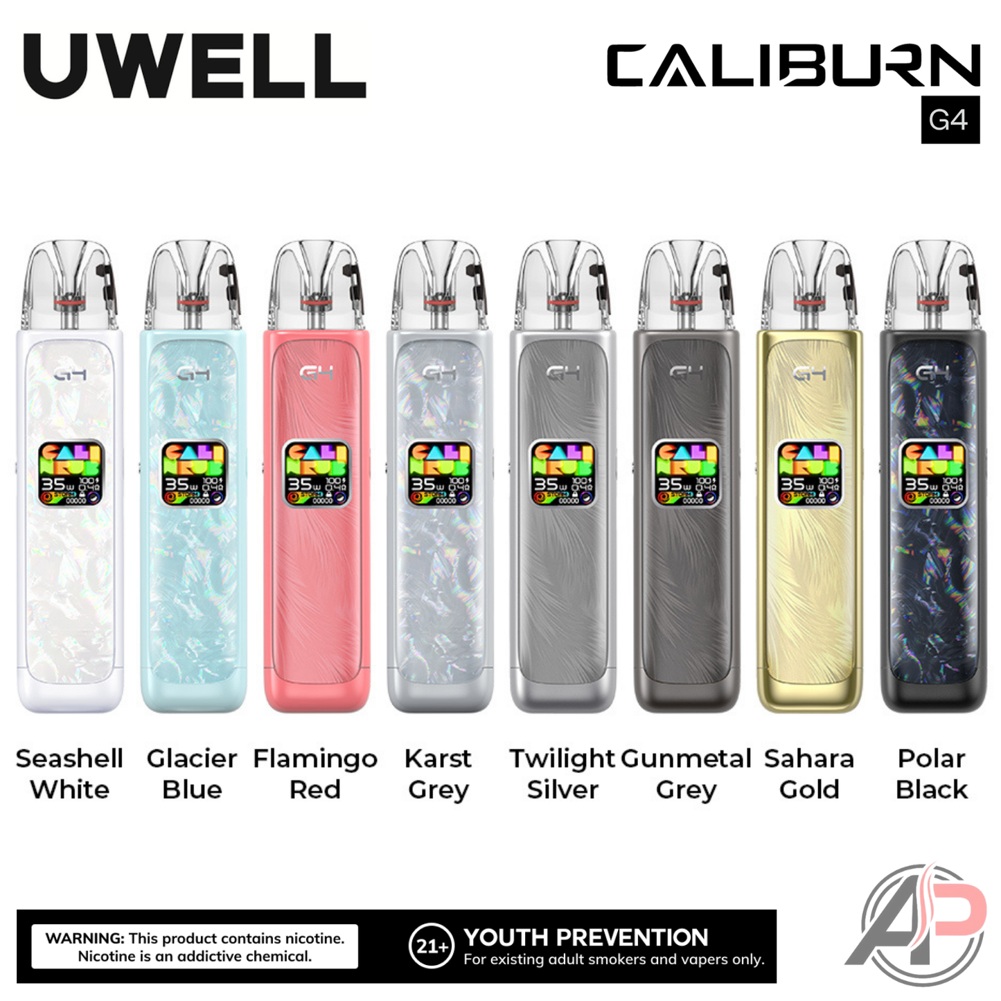 Uwell Caliburn G4 Pods System Starter Kit Device
