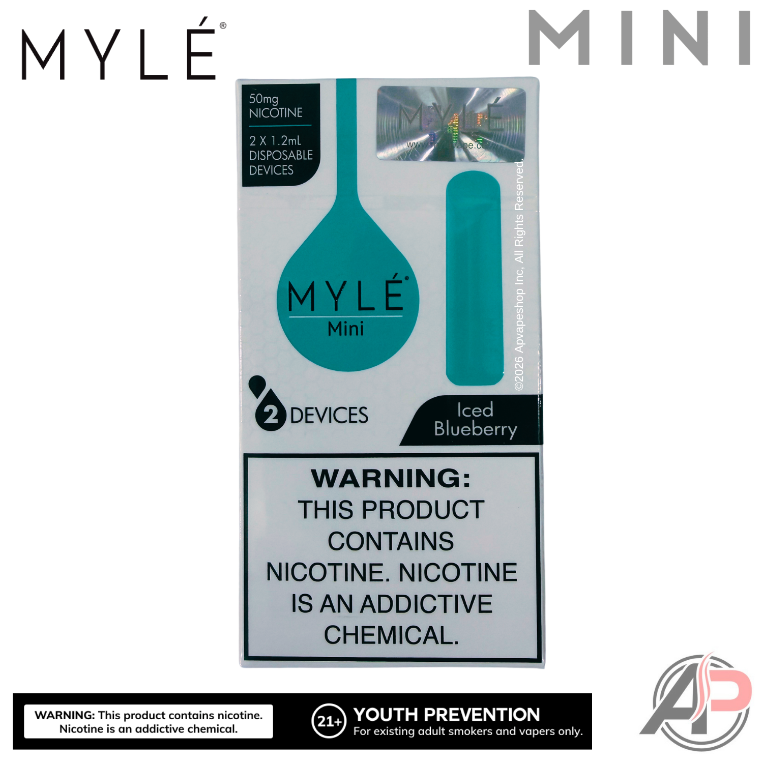 Myle Mini Disposable Vape Device