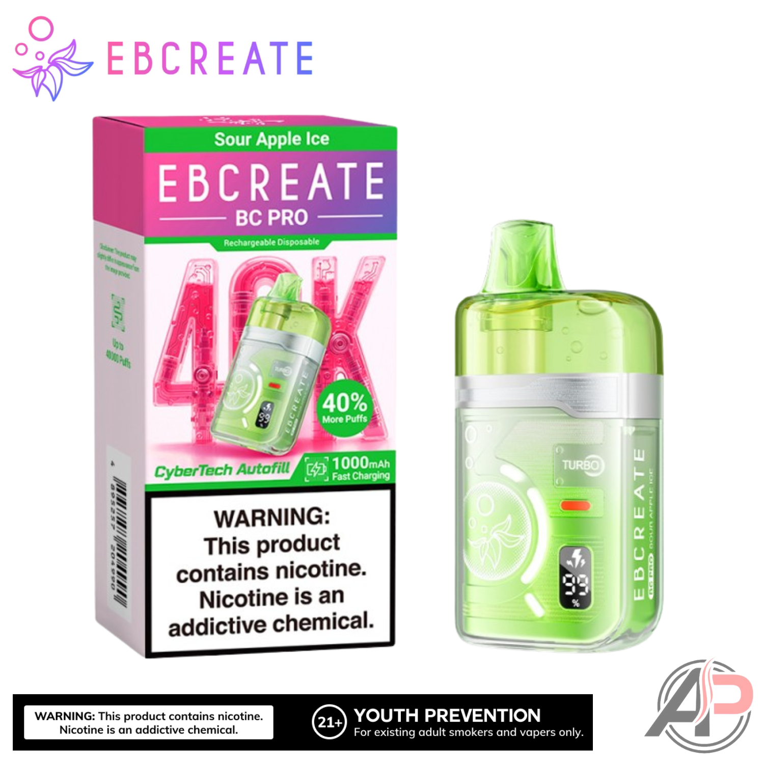 Ebcreate BC Pro 40000 Puffs Disposable Vape Device