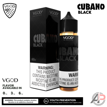 Vgod Cubano Black E-Liquid 60mL