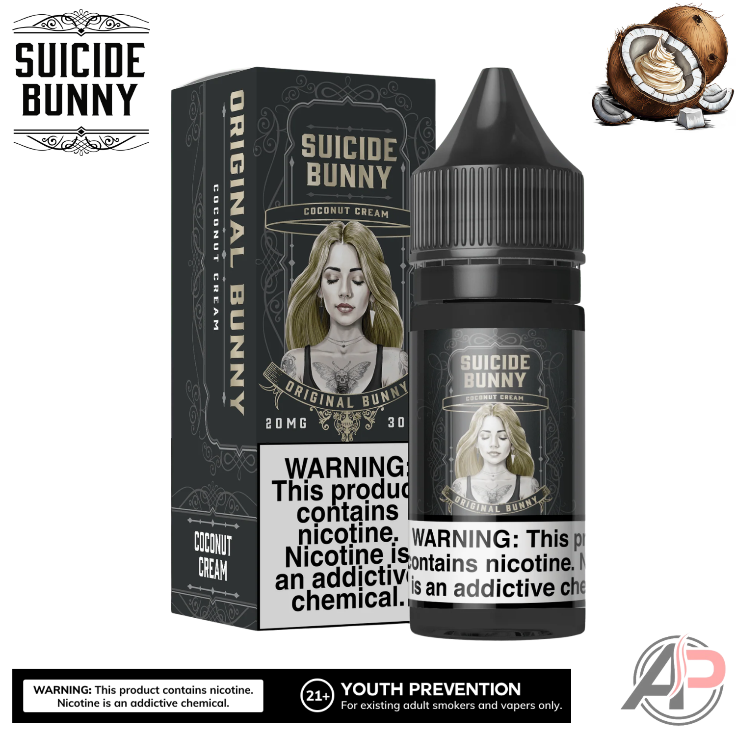 Suicide Bunny Original Bunny E-Liquid 120mL