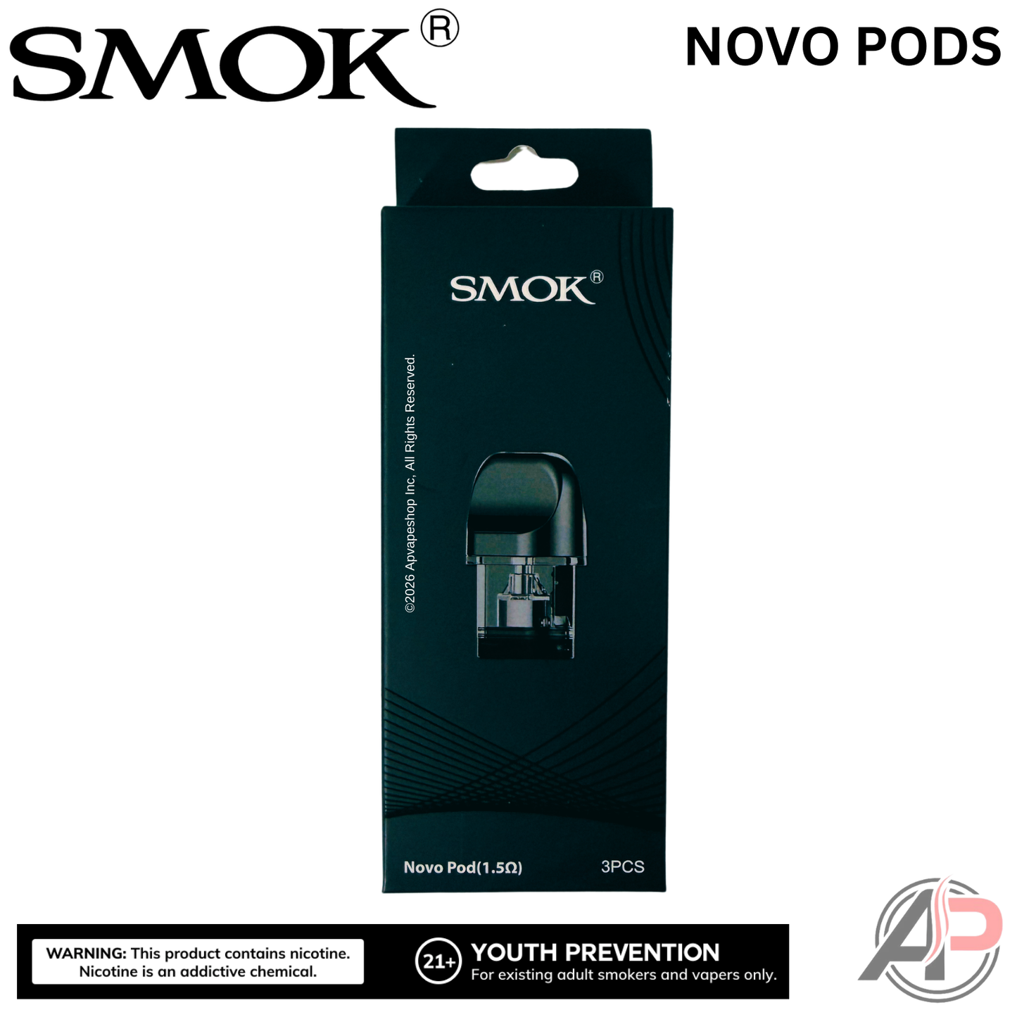 Smok Novo Replacement Pods 3 Pack