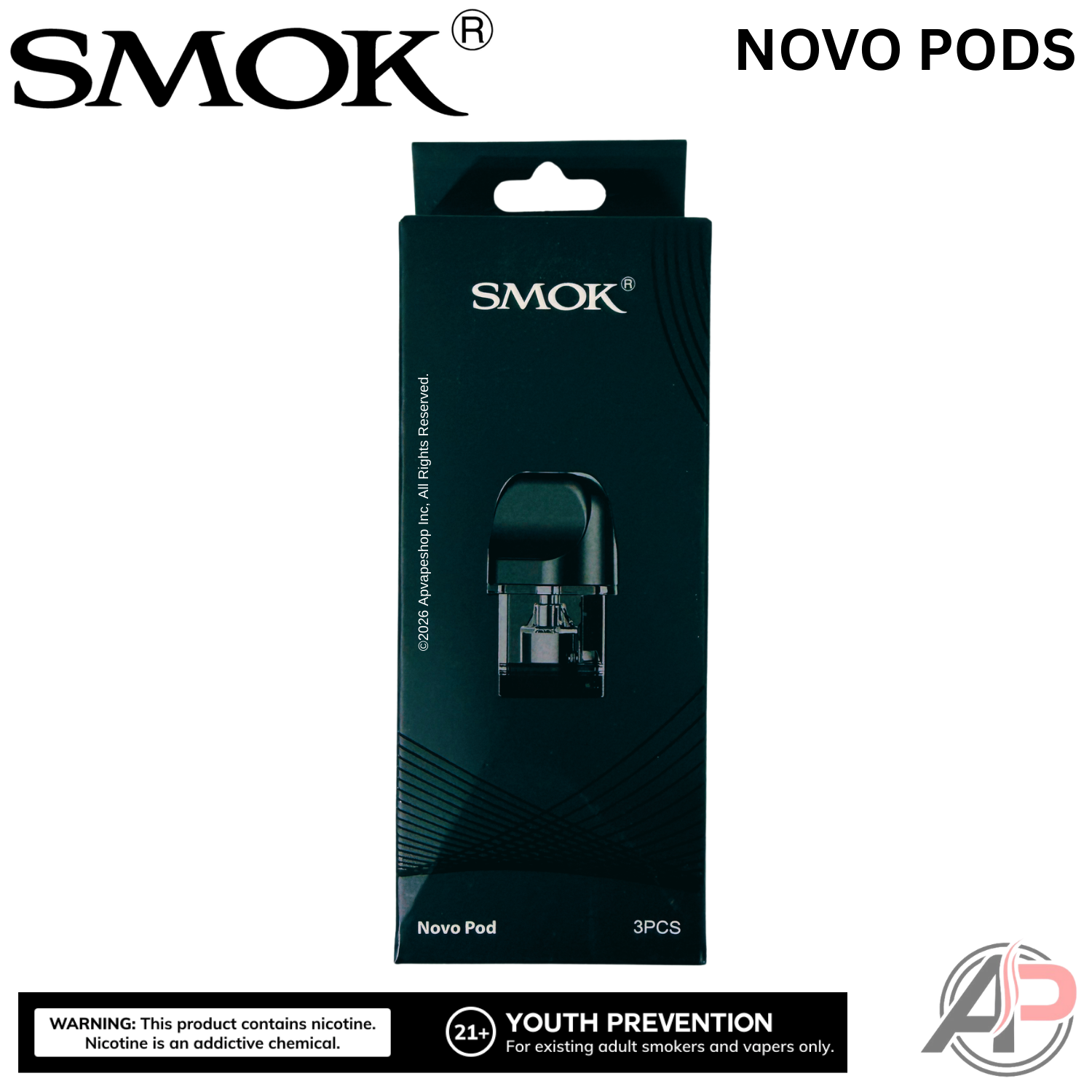 Smok Novo Replacement Pods 3 Pack