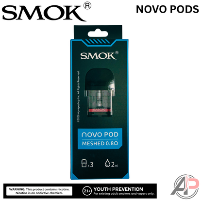 Smok Novo Replacement Pods 3 Pack