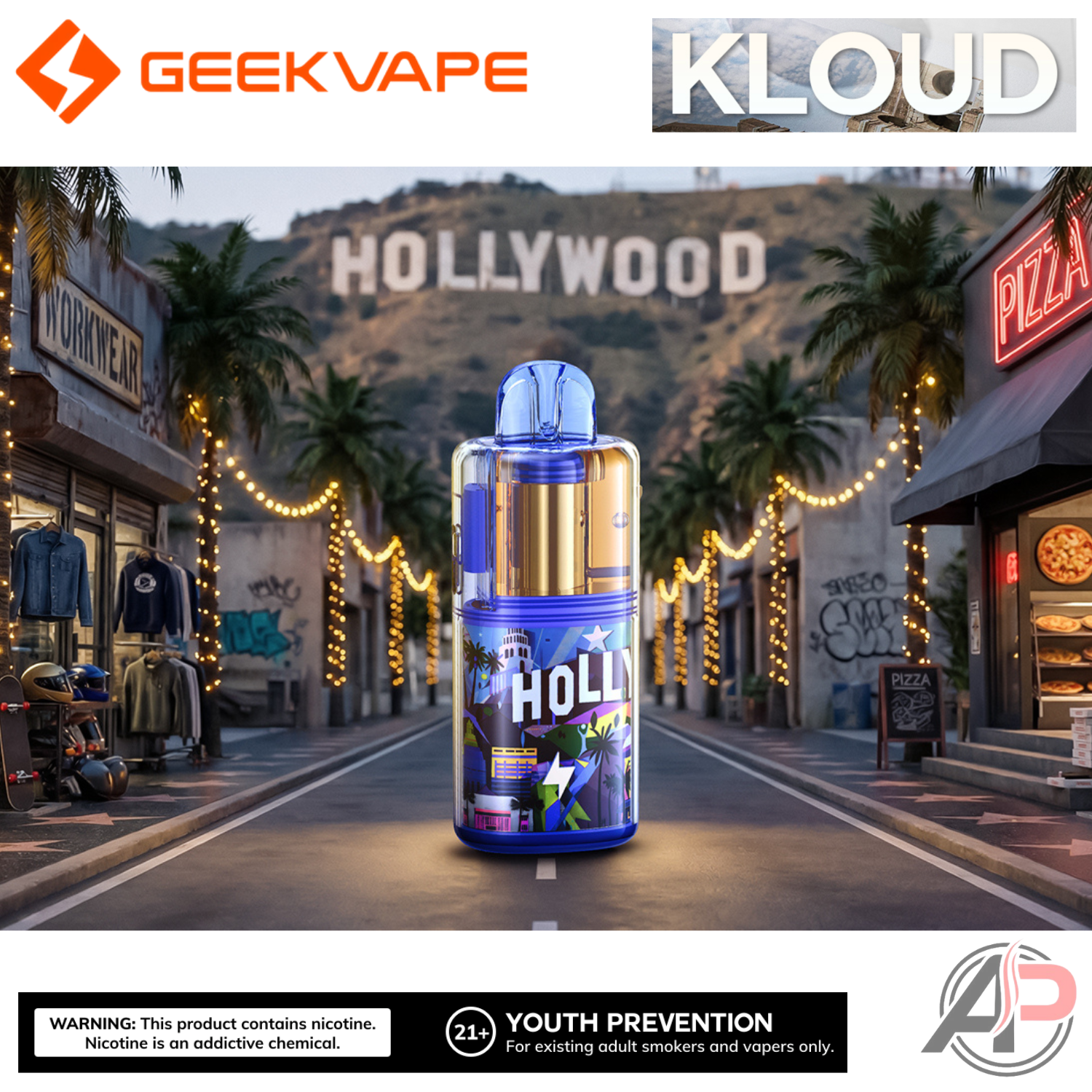Geek Vape Kloud 35k Refillable Disposable 10mL Starter Kit