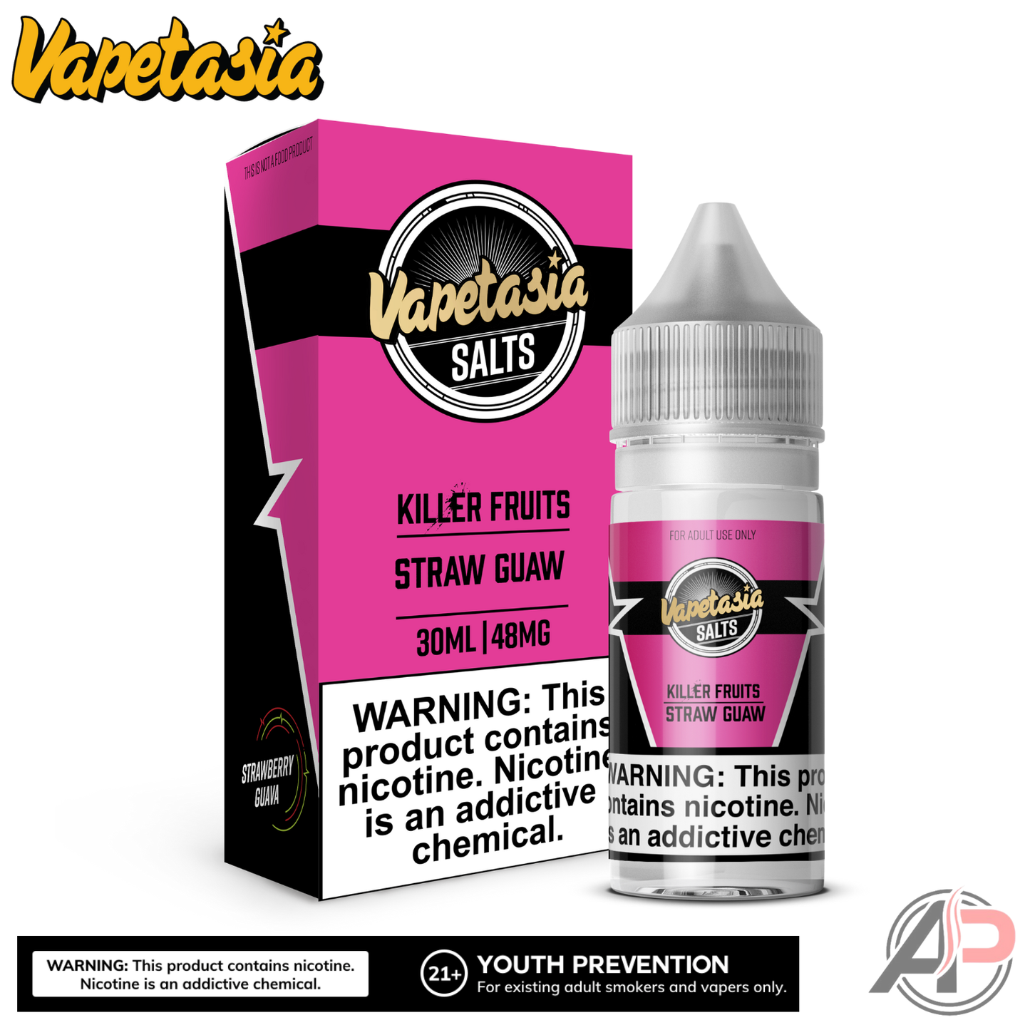 Vapetasia Killer Fruits Straw Guaw 100mL E-Liquid