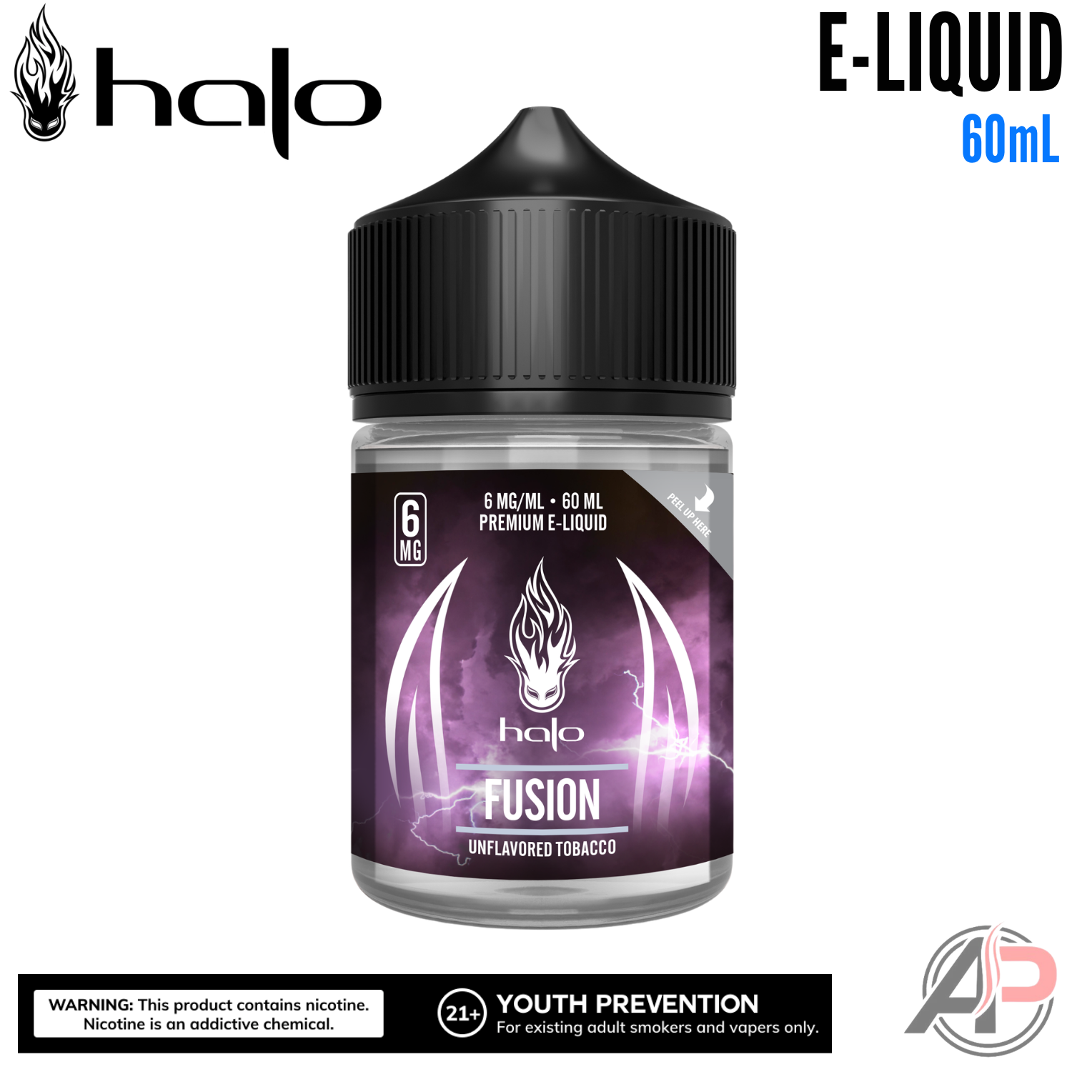 Halo Fusion Unflavored E-Liquid 60ml Order Online Apvs Halo Fusion Unflavored E-Liquid 60ml Order Online Apvs