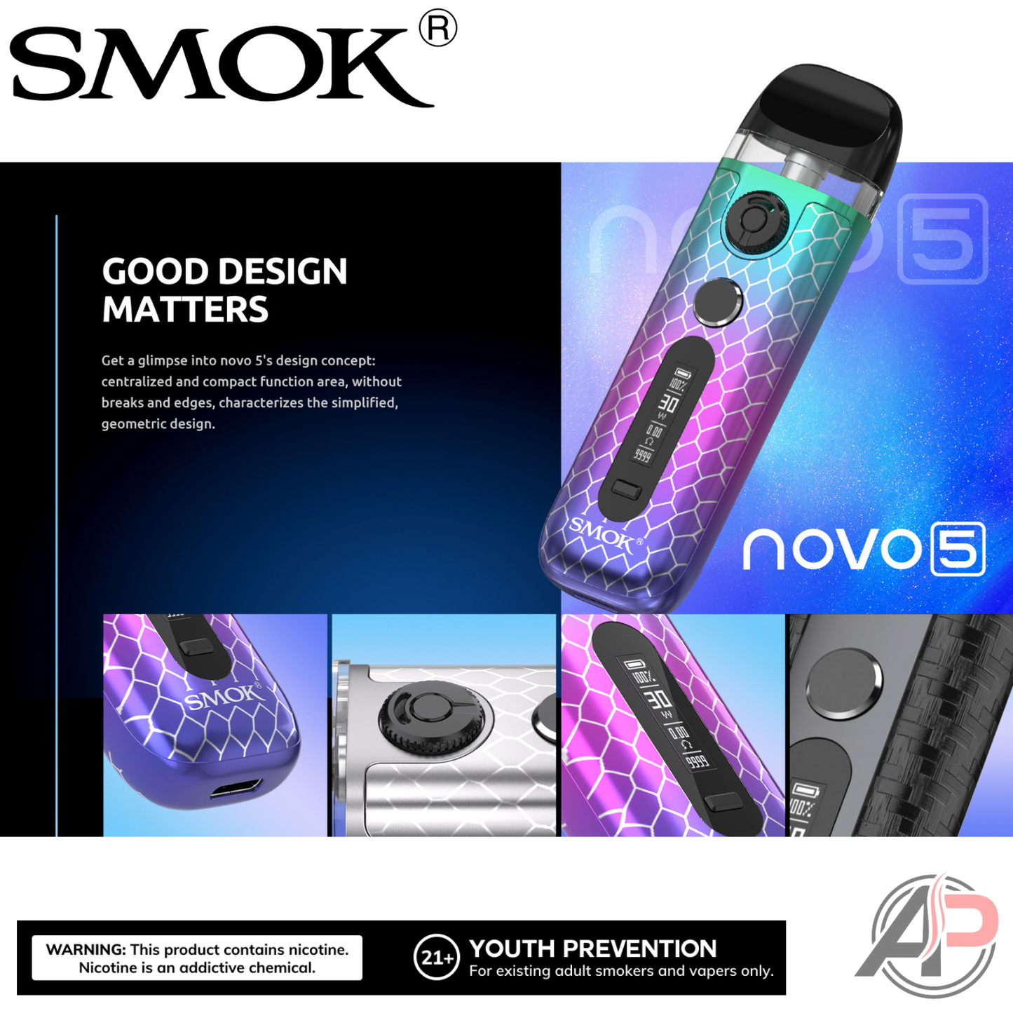 Smok Novo 5 Pod System Starter Kit Device