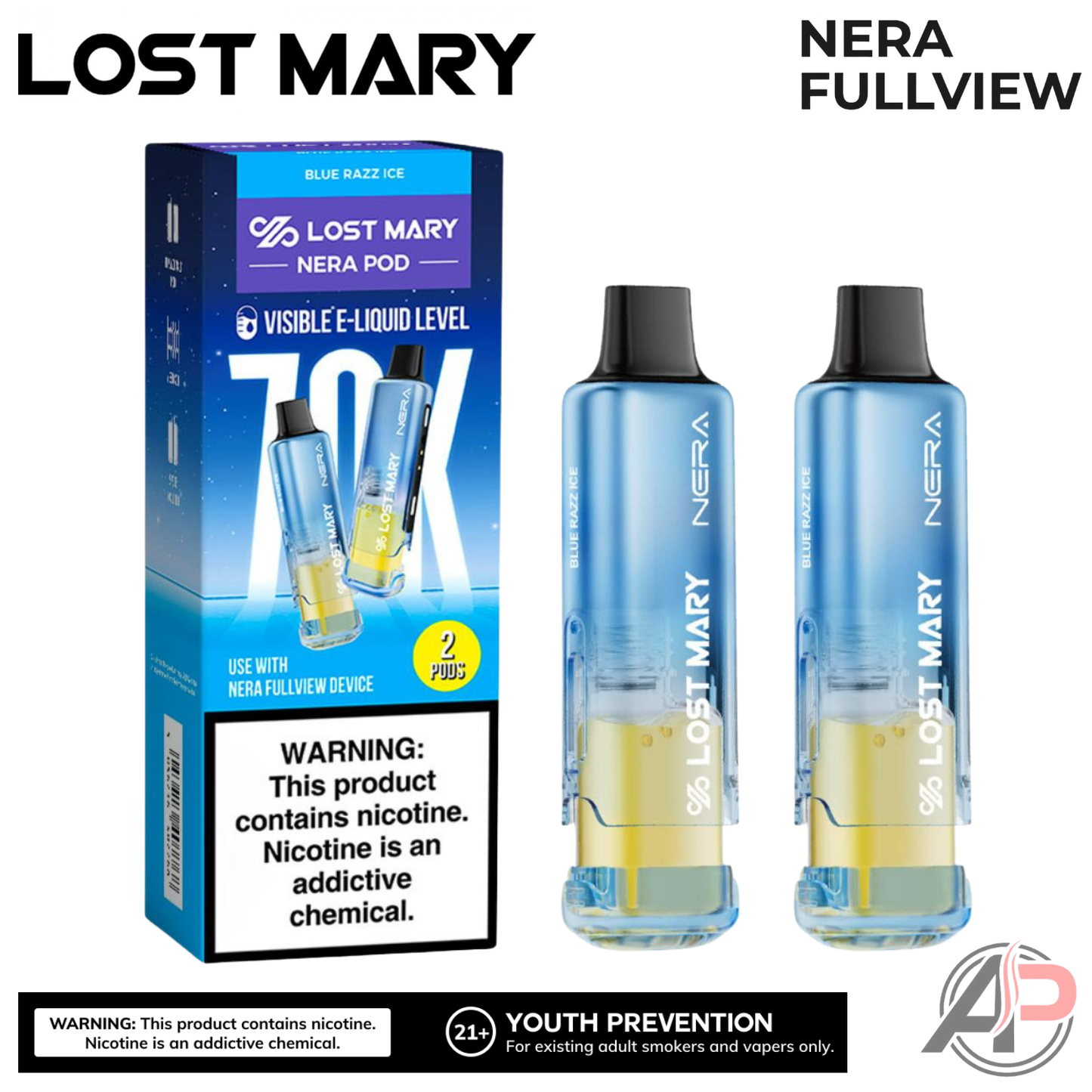 Lost Mary Nera Fullview 70k Puffs Disposable Vape Device Kit