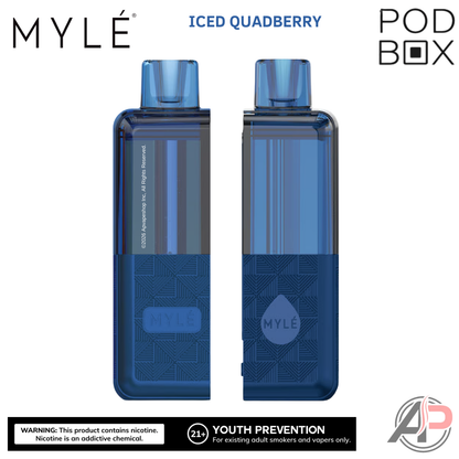 Myle Pod Box 35,000 Puffs Disposable Vape Device Kit