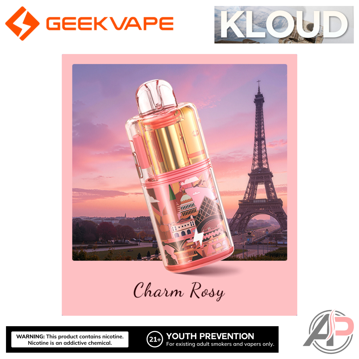 Geek Vape Kloud 35k Refillable Disposable 10mL Starter Kit
