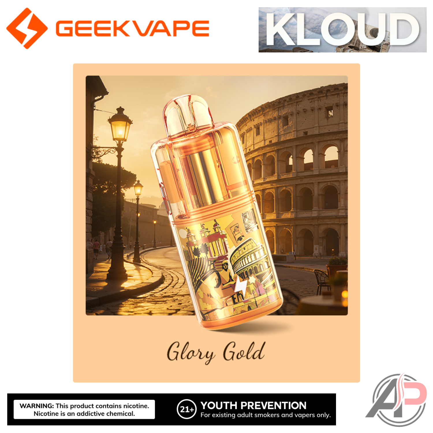 Geek Vape Kloud 35k Refillable Disposable 10mL Starter Kit
