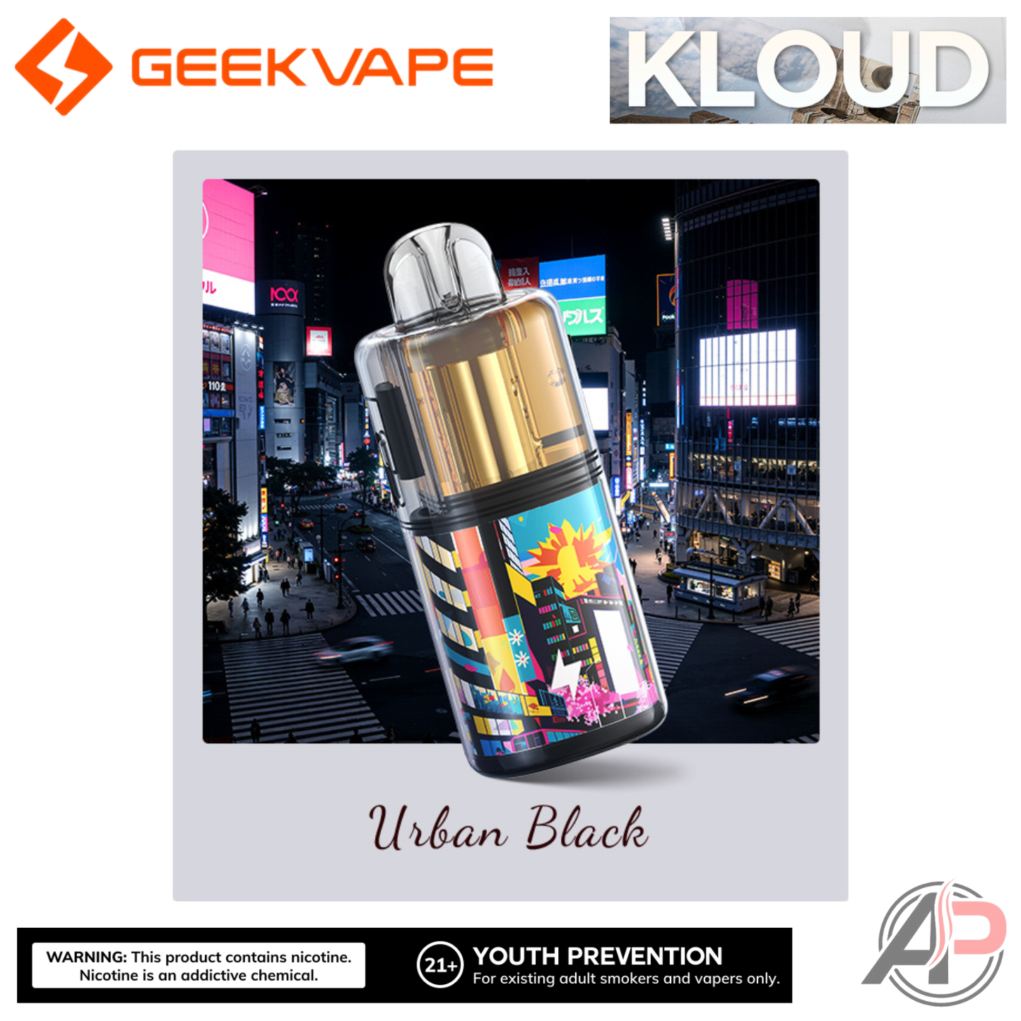 Geek Vape Kloud 35k Refillable Disposable 10mL Starter Kit