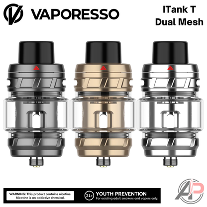 Vaporesso iTank T Dual Mesh Vape Tank Apvs Vaporesso iTank T Dual Mesh Vape Tank Apvs