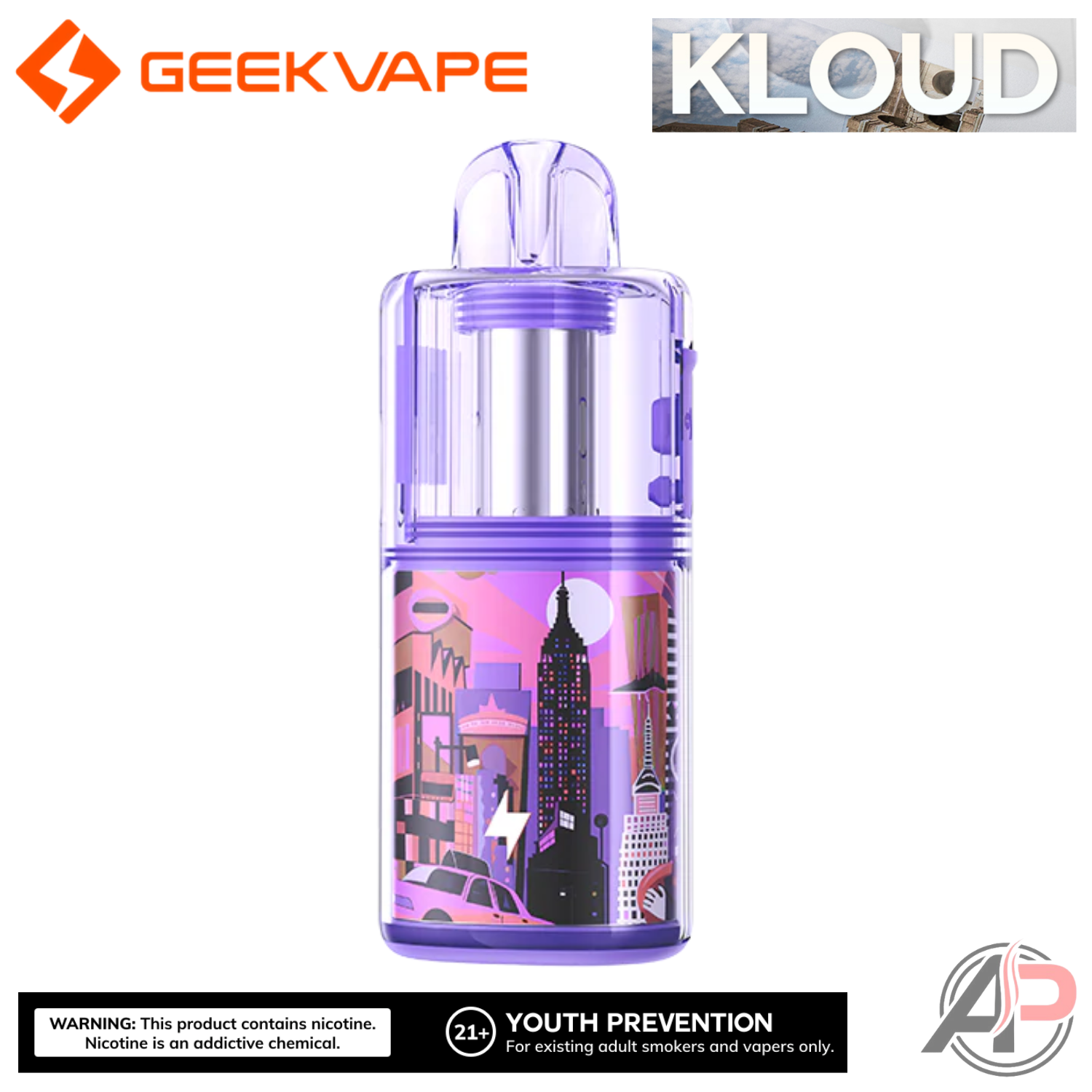 Geek Vape Kloud 35k Refillable Disposable 10mL Starter Kit