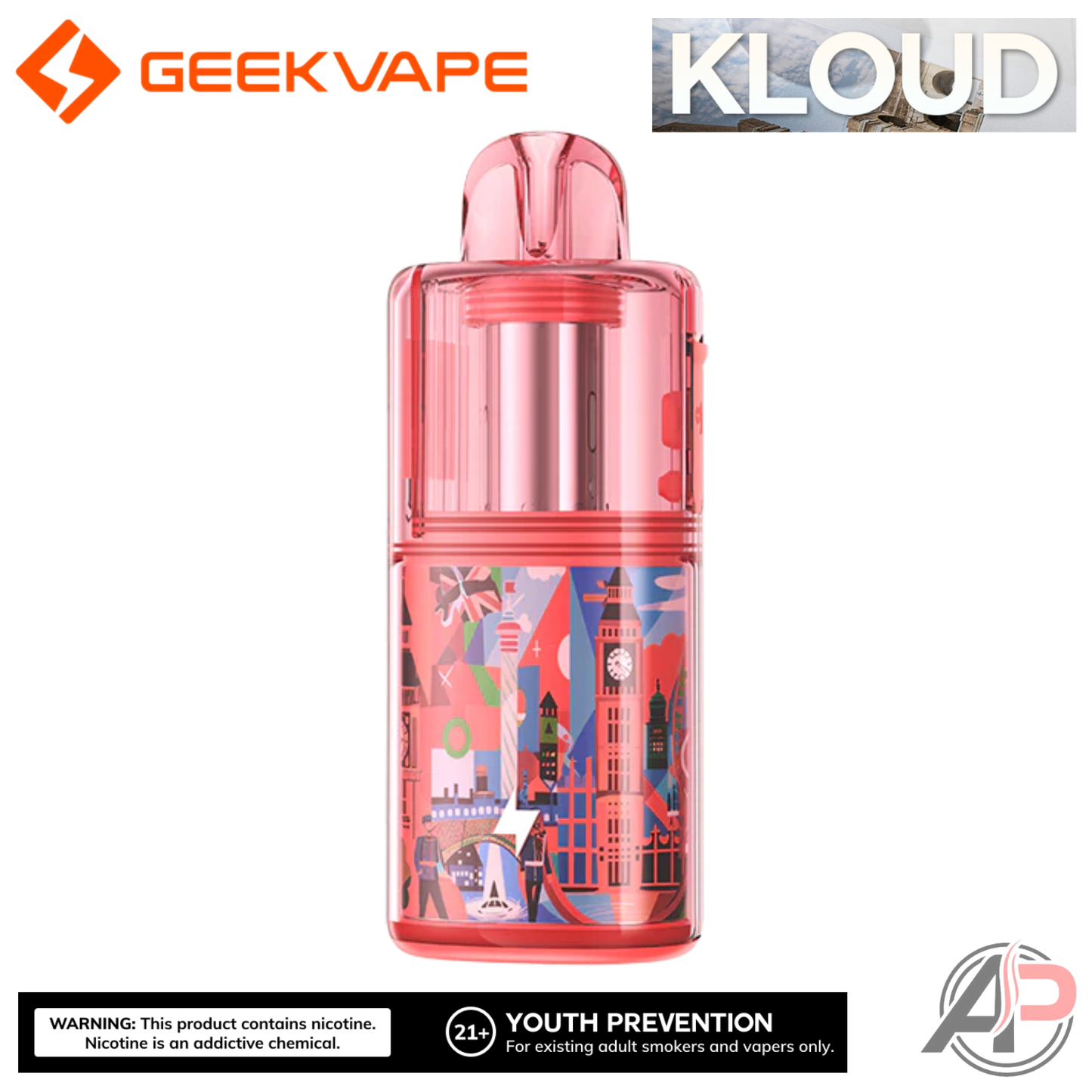 Geek Vape Kloud 35k Refillable Disposable 10mL Starter Kit