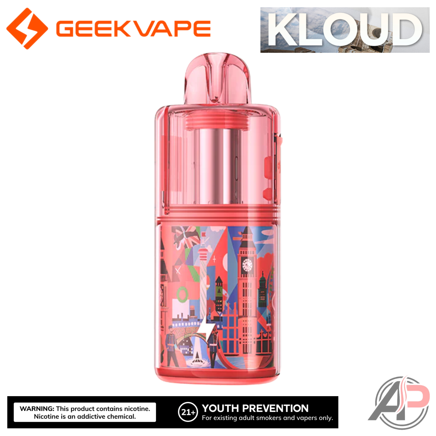 Geek Vape Kloud 35k Refillable Disposable 10mL Starter Kit
