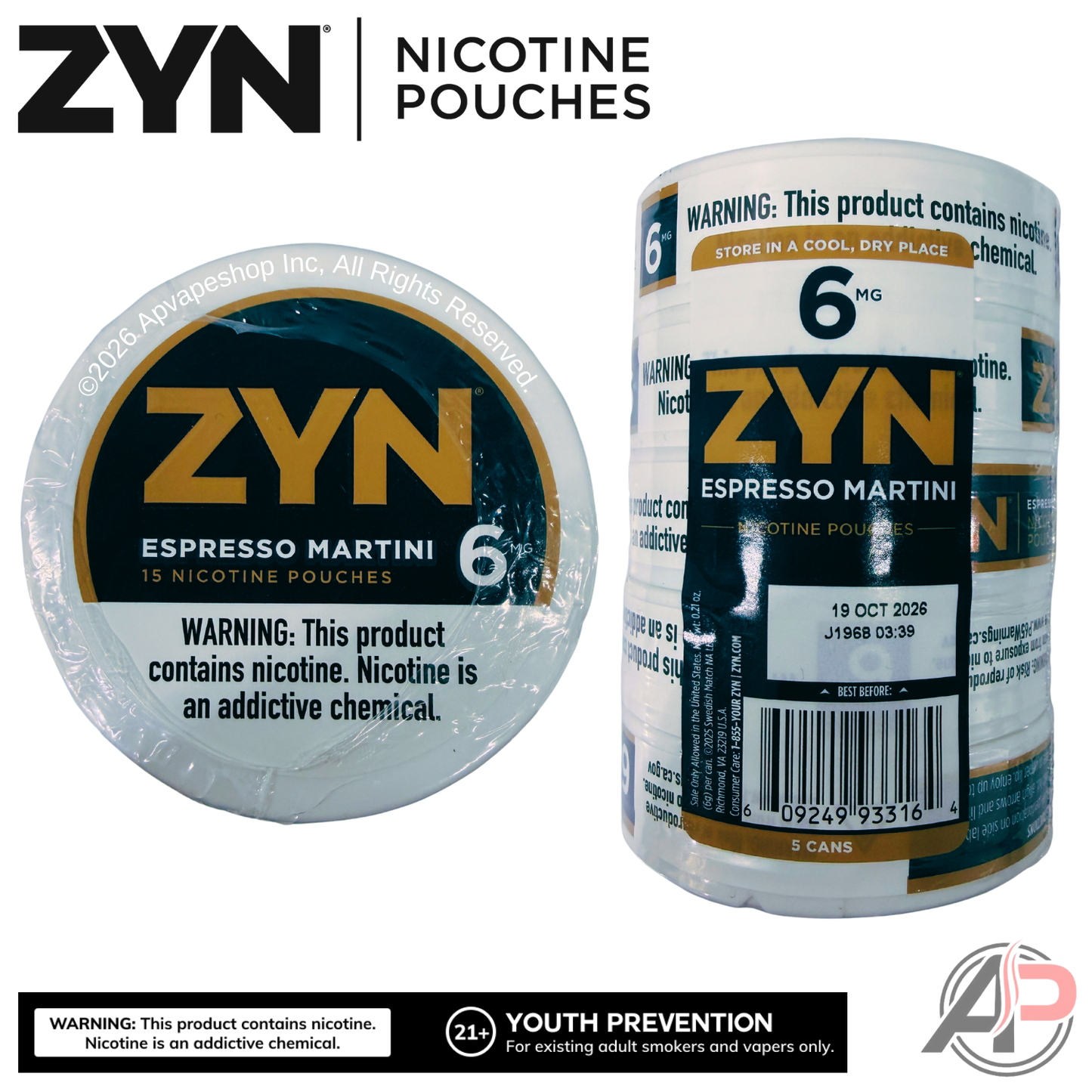 Zyn Nicotine Pouches Espresso Martini 6mg