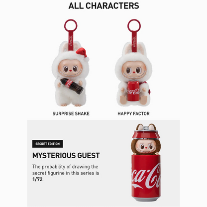 Pop Mart Labubu The Monsters Coca-Cola Series Vinyl Plush Pendant Blind Box