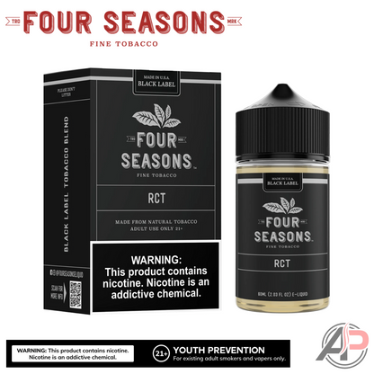 Four Seasons RCT Black Label E-Liquid 60mL