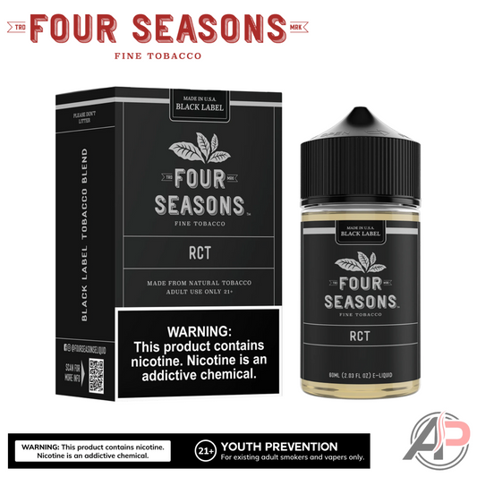 Four Seasons RCT Black Label E-Liquid 60mL