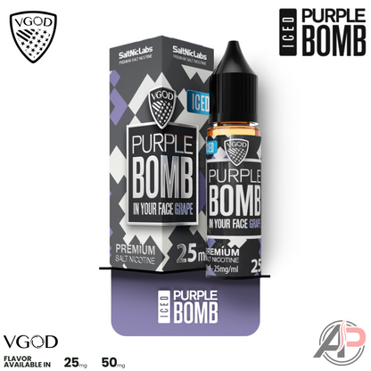 VGOD Iced Purple Bomb 30ml Salt Nic