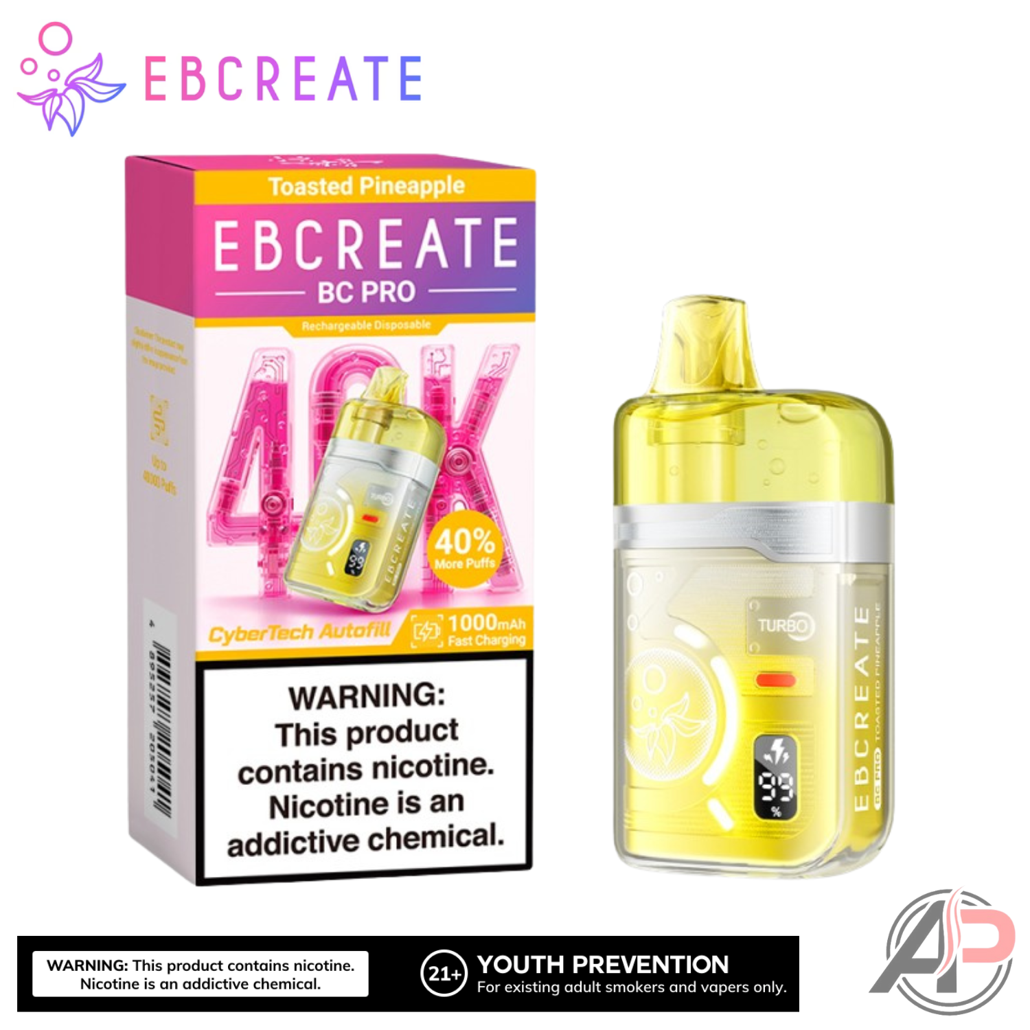 Ebcreate BC Pro 40000 Puffs Disposable Vape Device