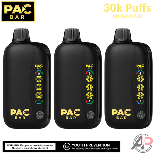 Pac Bar 30k Puffs Disposable Vape Device