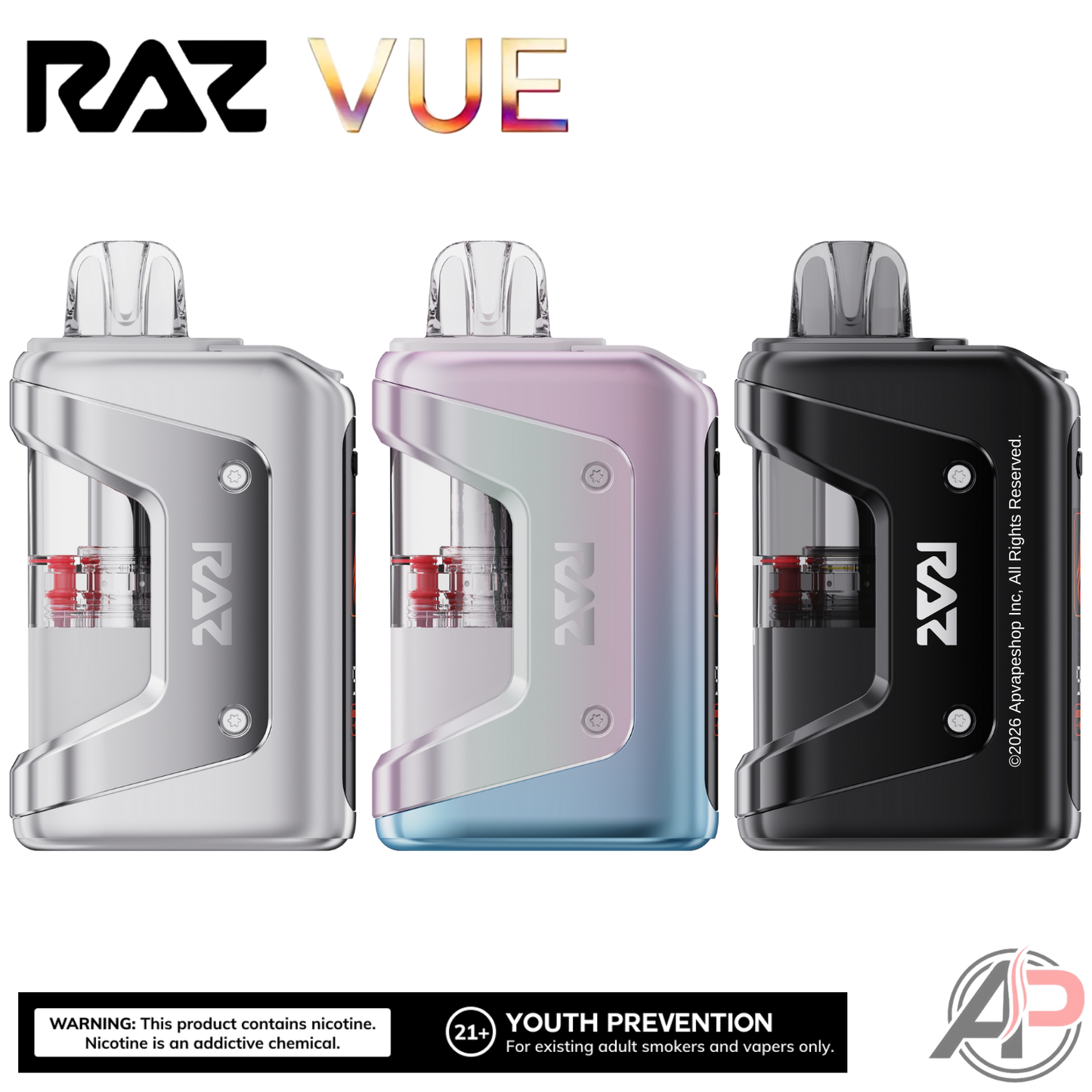 Raz Vue 50k Puffs Disposable Vape Device Kit