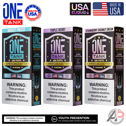 One Tank 40,000 Puffs Disposable Vape Device