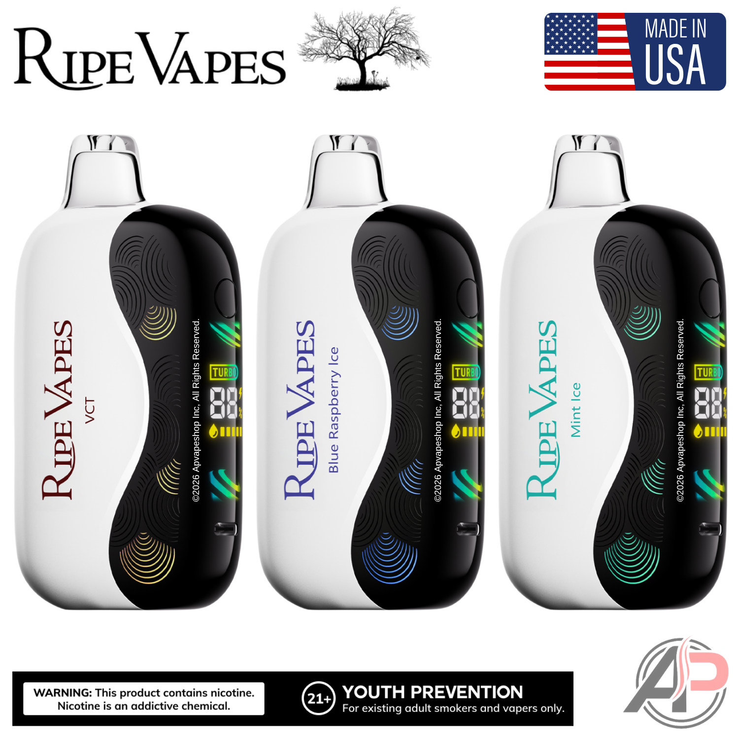 Ripe Vapes Oak 35000 Puffs Disposable Vape Device