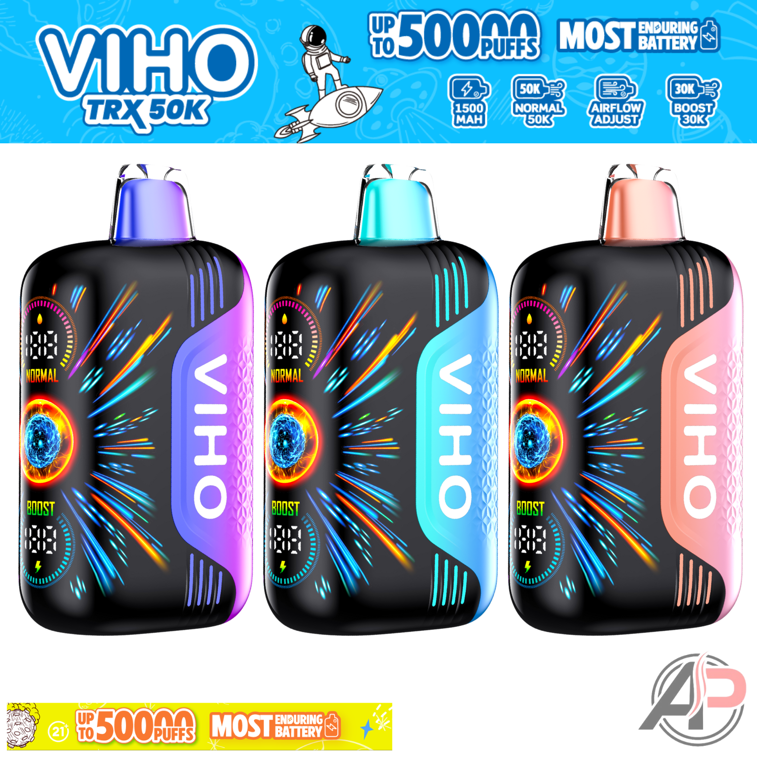 Viho Trx 50K Puffs Disposable Vape Device