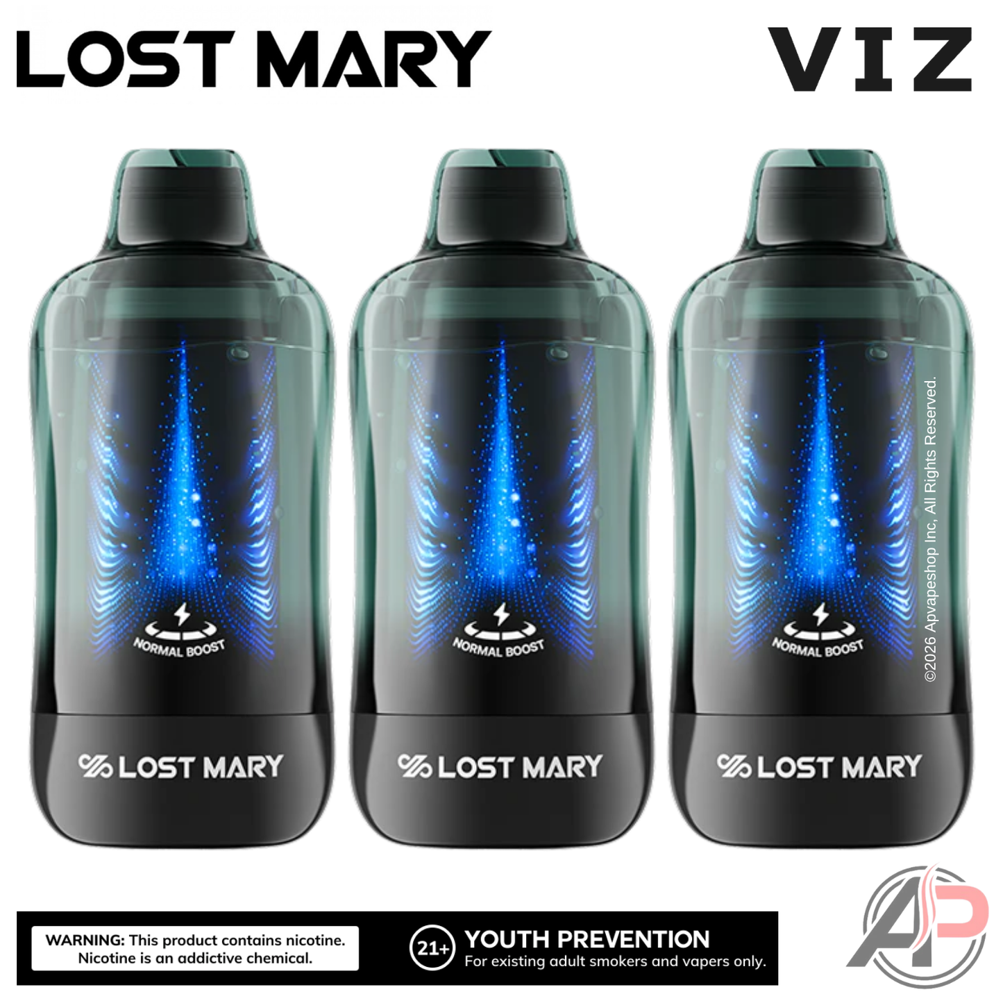 Lost Mary Viz 55,000 Puffs Disposable Vape Device
