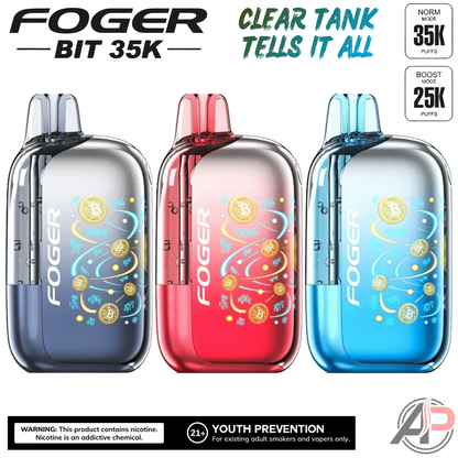 Foger Bit 35k Puffs Disposable Vape Device