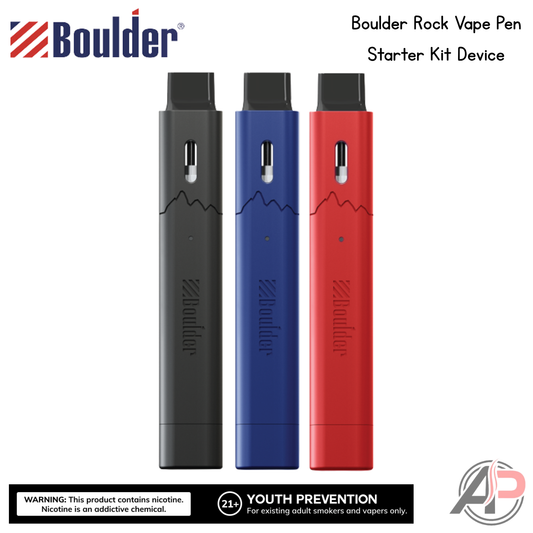 Boulder Rock Vape Pen Starter Kit Device