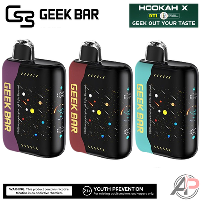 Geek Bar Hookah X 25,000 Puffs Disposable Vape Device