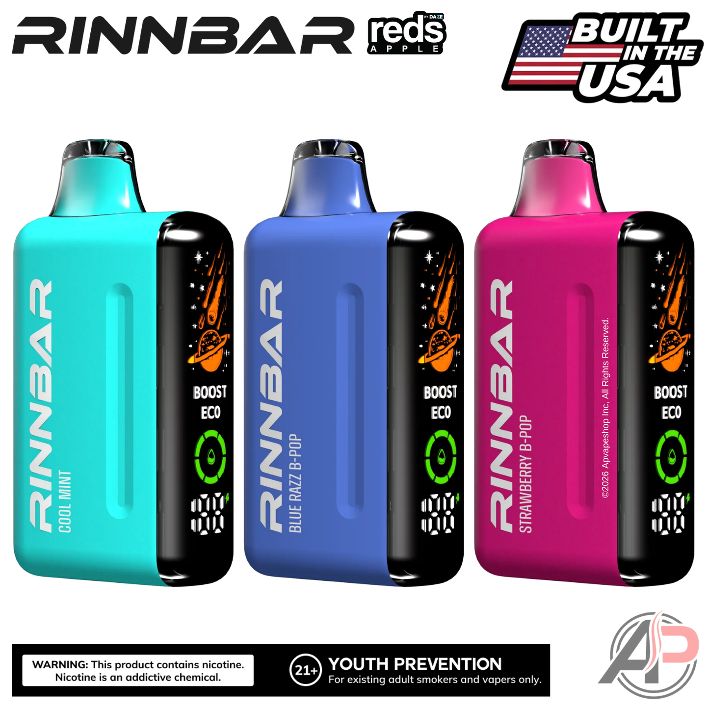 Rinnbar 50000 Puffs Disposable Vape Device