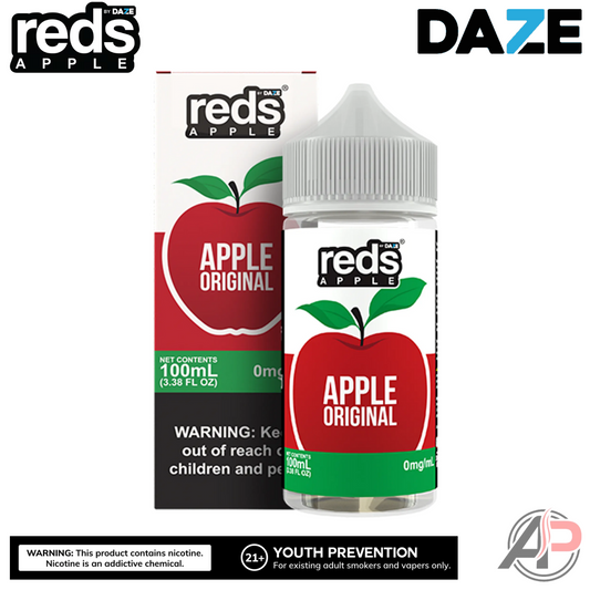 7 Daze Reds Apple Original E-Liquid 100mL