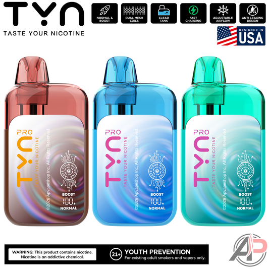 Tyn Vapes - Disposable Vape - Top Flavors Apvs Tyn Vapes - Disposable Vape - Top Flavors Apvs