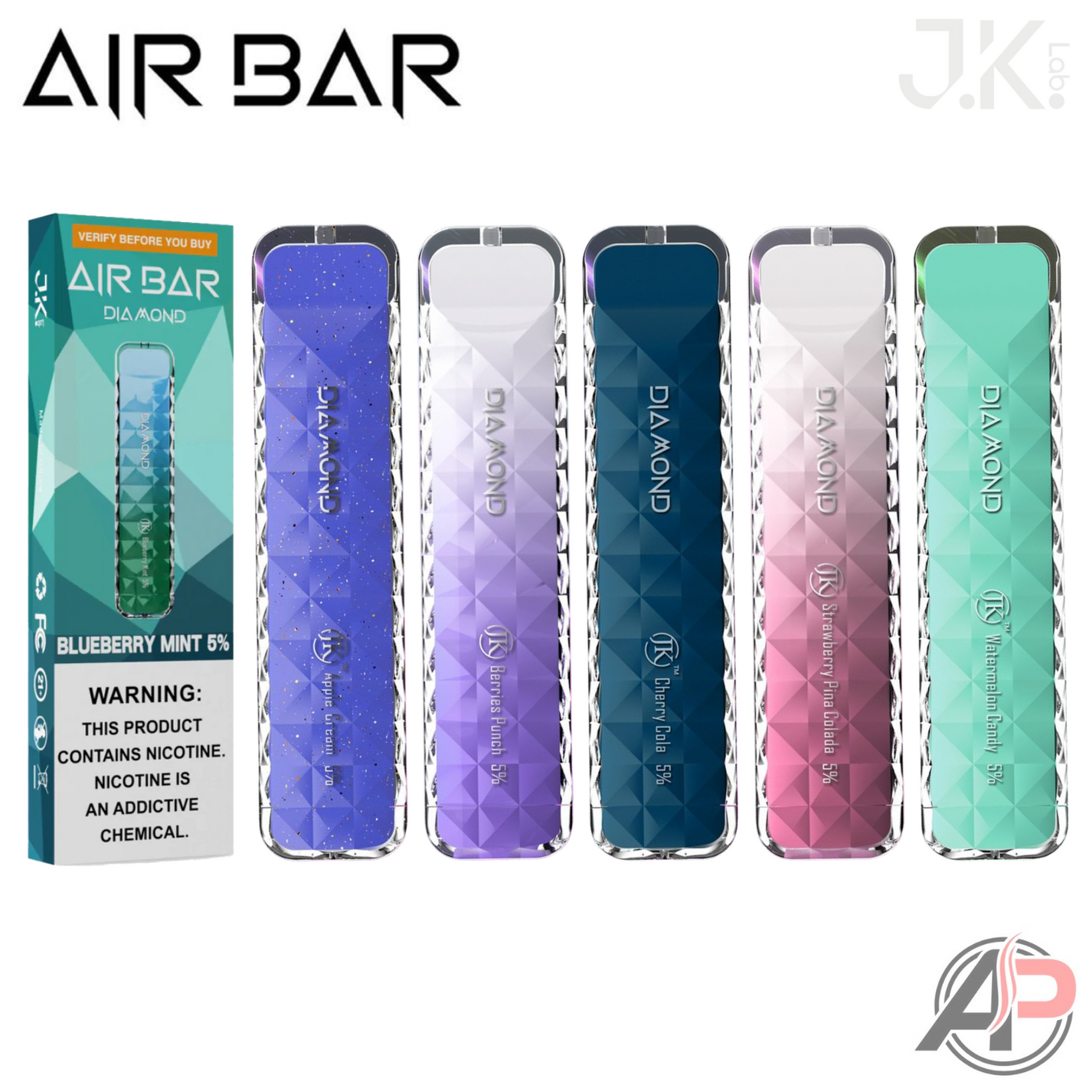 Air Bar Diamond Disposable Vape All Flavors – Apvs