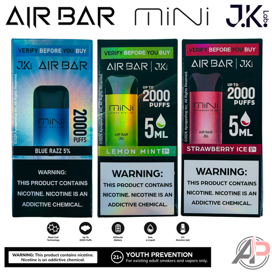 Air Bar Mini 2000 Puffs Disposable Vape Device
