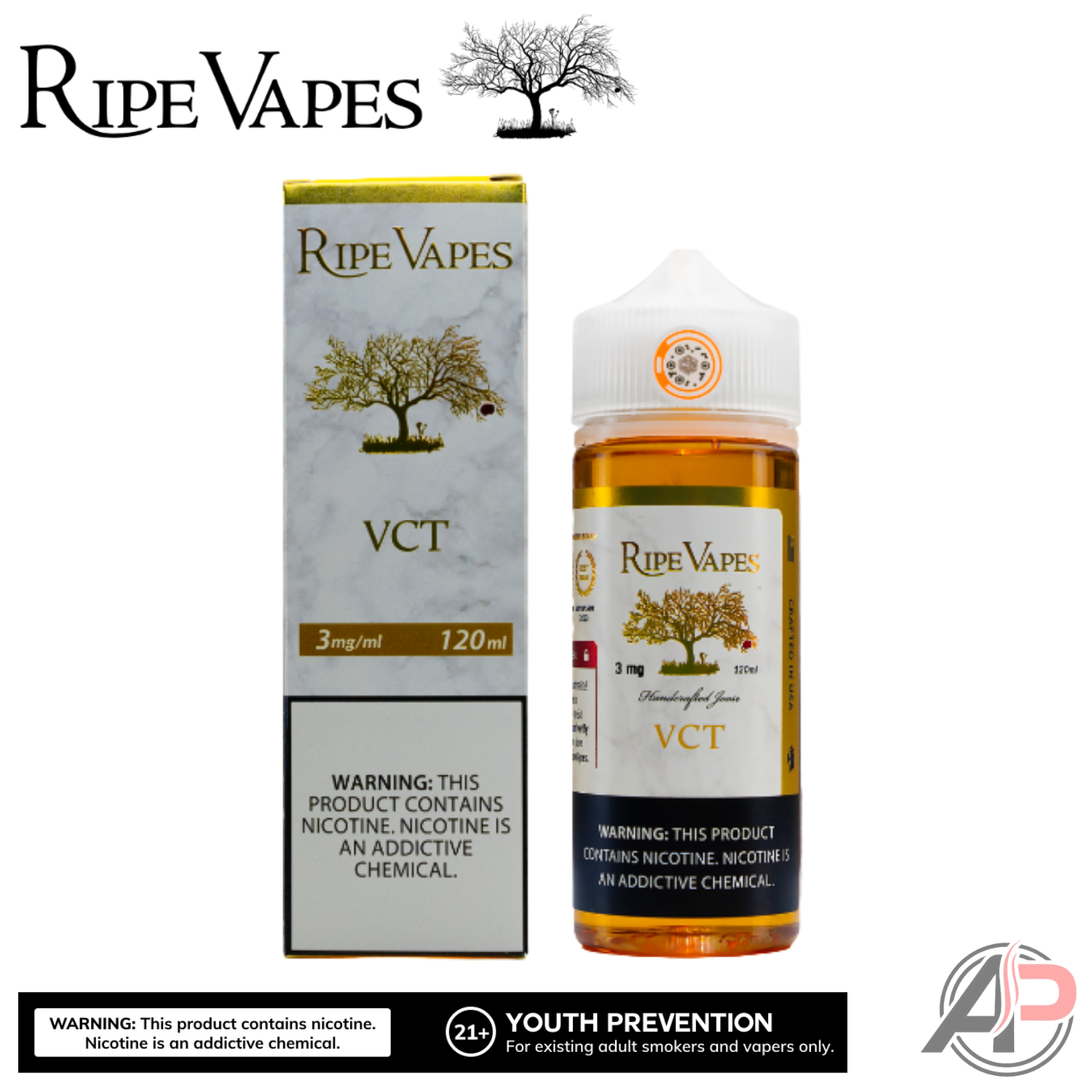 Ripe Vapes VCT E-Liquid 120mL Apvs Ripe Vapes VCT E-Liquid 120mL Apvs
