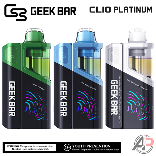 Geek Bar Clio Platinum 50,000 Puffs Disposable Vape Device Kit