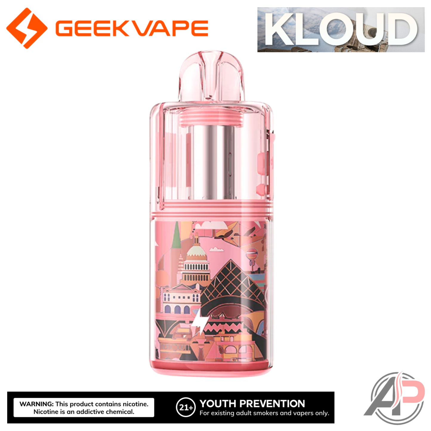 Geek Vape Kloud 35k Refillable Disposable 10mL Starter Kit