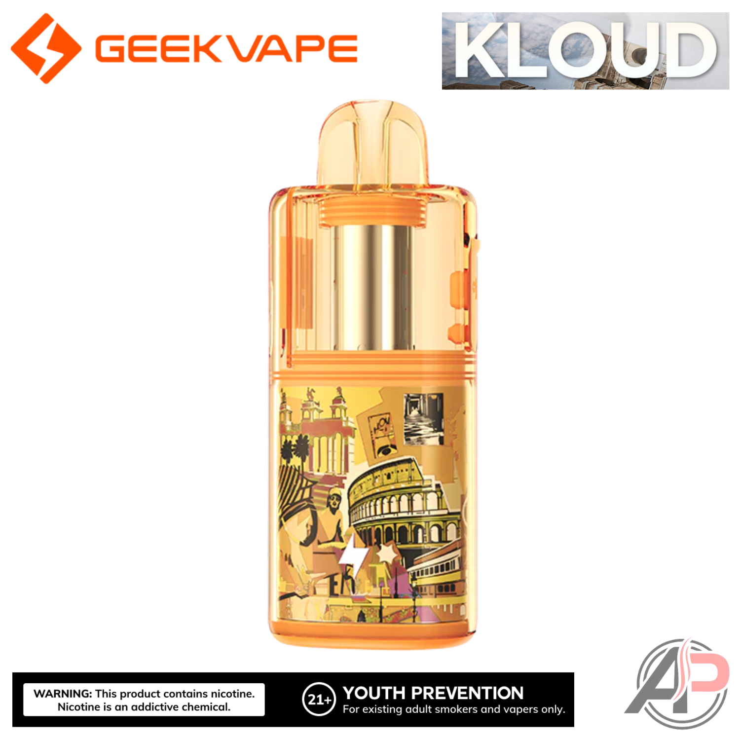 Geek Vape Kloud 35k Refillable Disposable 10mL Starter Kit