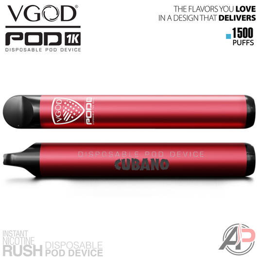 VGOD POD 1K PUFFS DISPOSABLE VAPE DEVICE