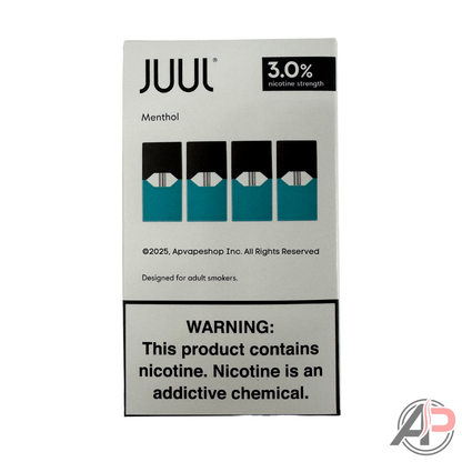 JUUL Pods Menthol 4 Pod Pack Regular 🛑 3%