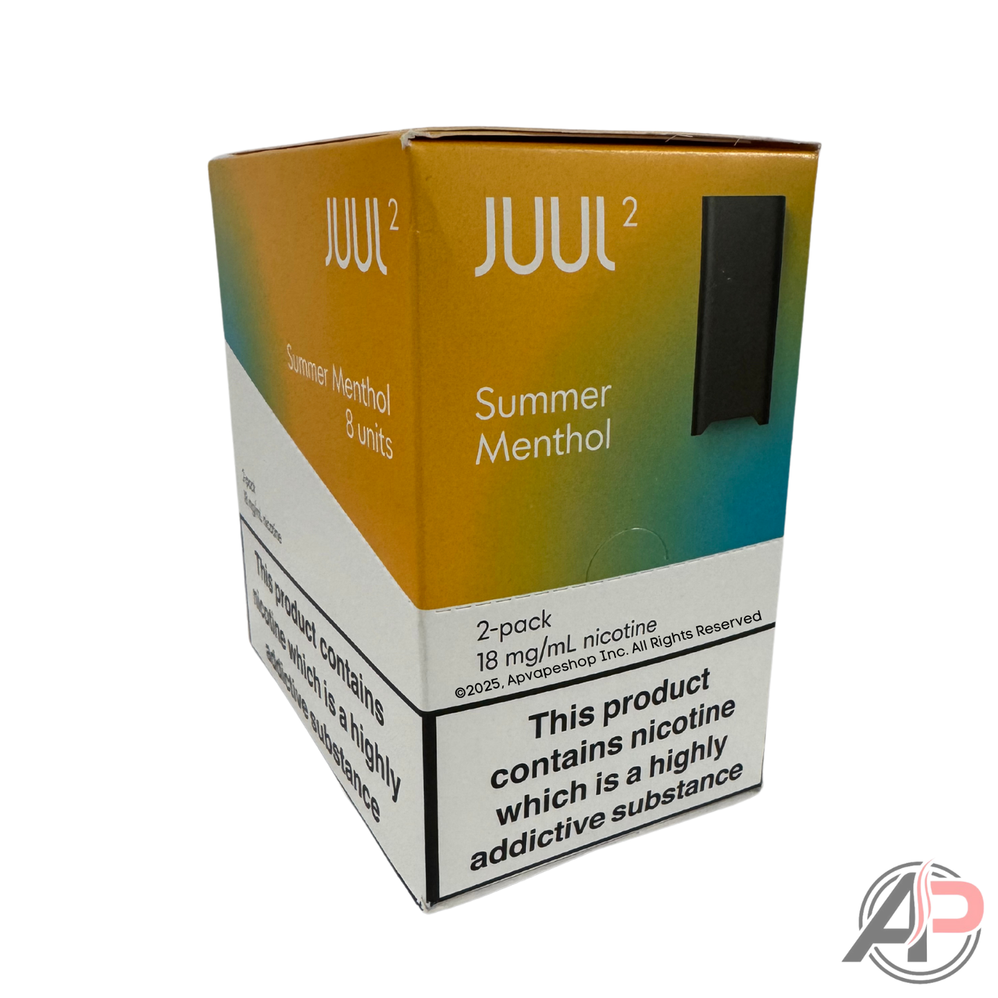 JUUL Pods Menthol Wholesale Case Juul 2 EU - Summer Menthol 1.8% (8 Packs 2 Pods Per Pack)