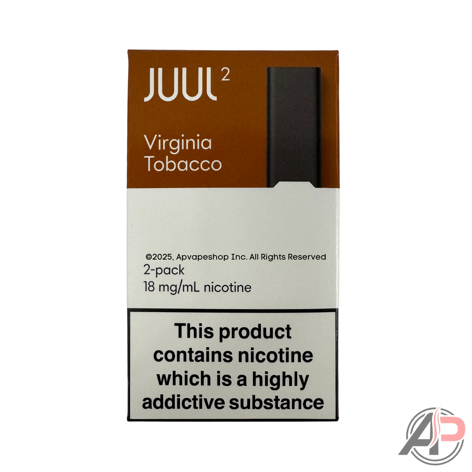juul pods virginia tobacco 5 4 pack JUUL PODS VIRGINIA TOBACCO 4PK 5% main image 1